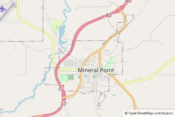 Karte Mineral Point