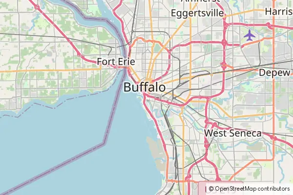 Karte Buffalo