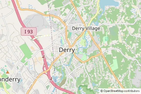 Karte Derry