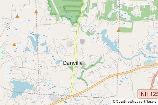 Karte Danville