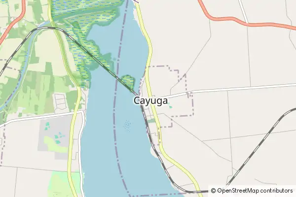 Karte Cayuga