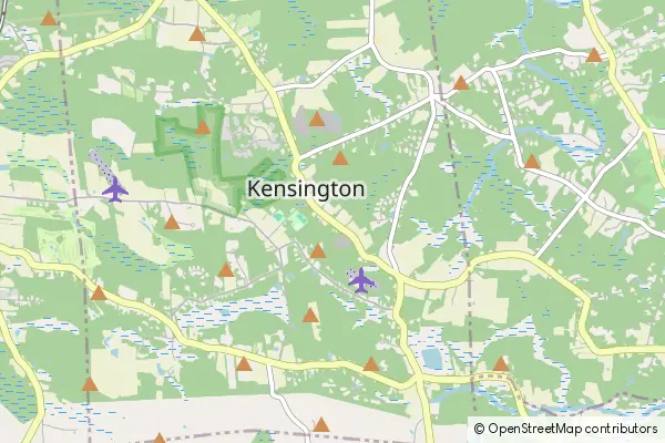 Karte Kensington