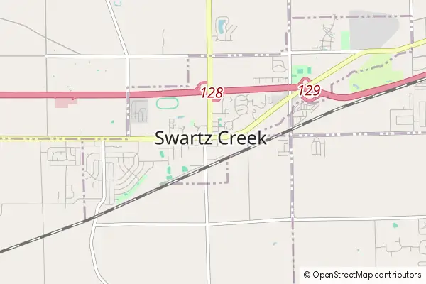 Karte Swartz Creek