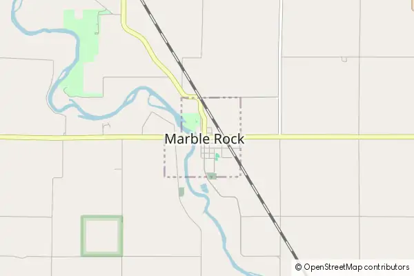 Karte Marble Rock