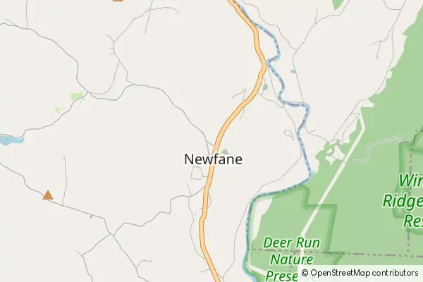 Karte Newfane