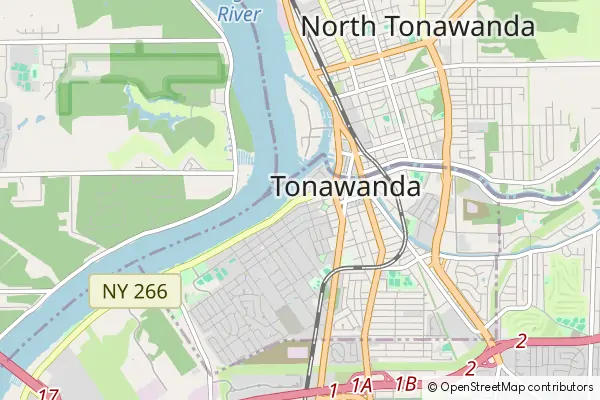 Karte Tonawanda