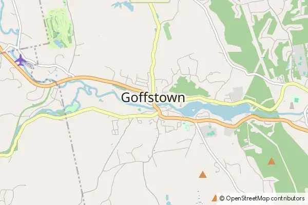 Karte Goffstown