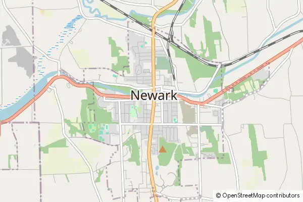 Karte Newark