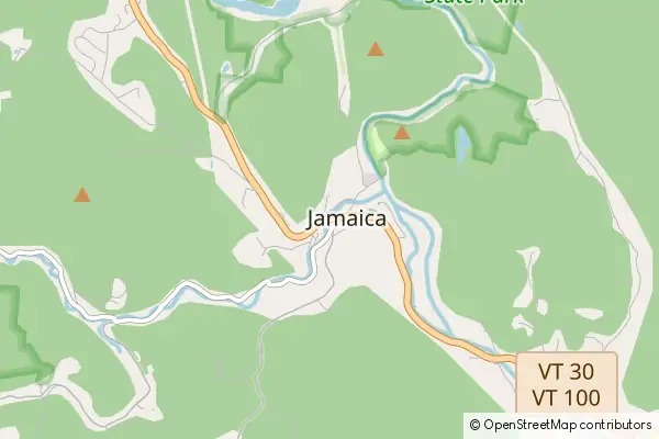 Karte Jamaica