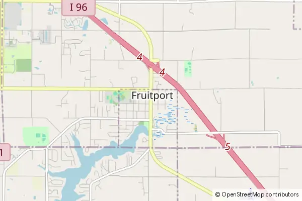 Karte Fruitport