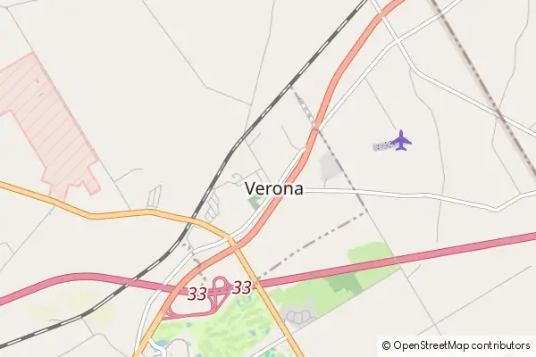 Karte Verona