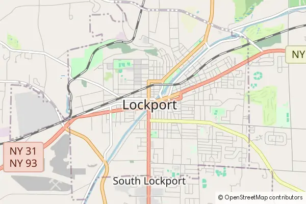 Karte Lockport