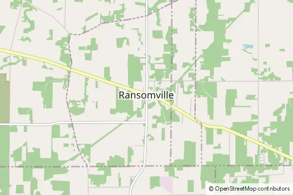 Karte Ransomville