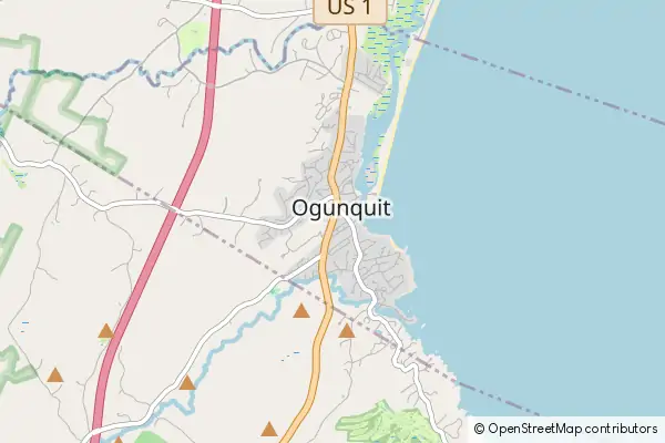 Karte Ogunquit