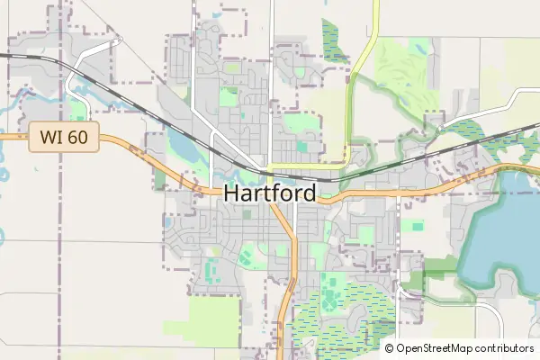 Karte Hartford