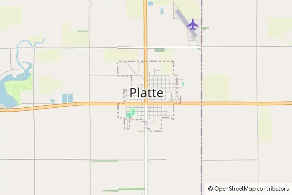 Karte Platte