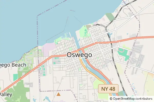 Karte Oswego