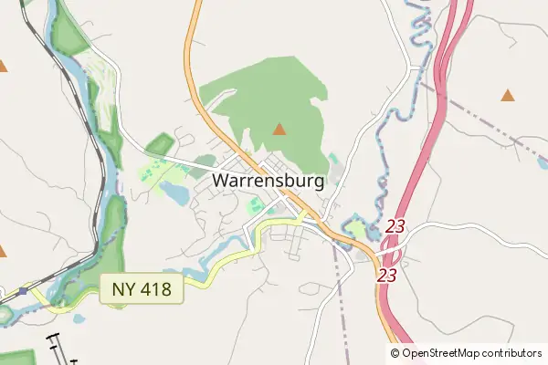 Karte Warrensburg