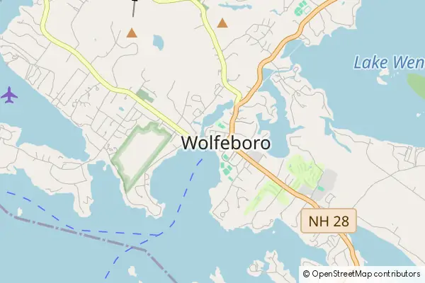 Karte Wolfeboro