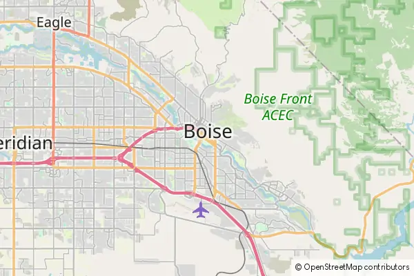 Karte Boise