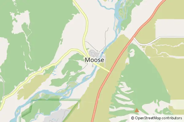 Karte Moose