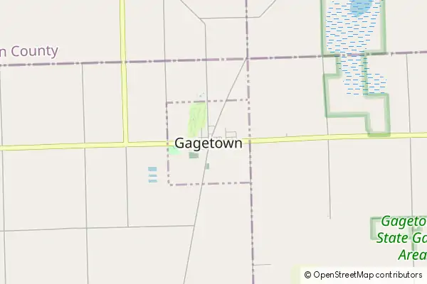 Karte Gagetown