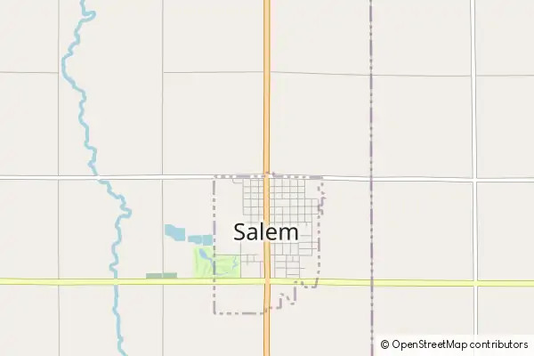 Karte Salem