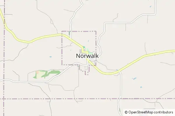 Karte Norwalk