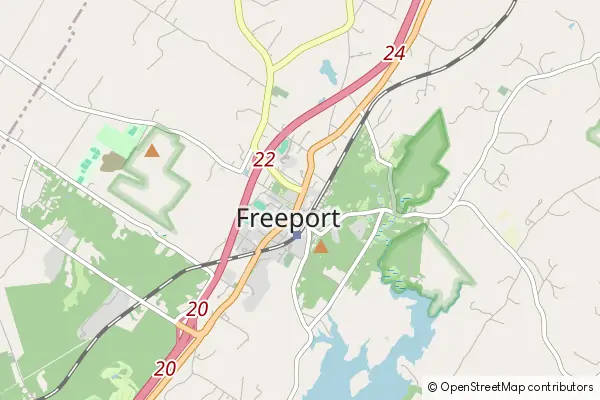 Karte Freeport