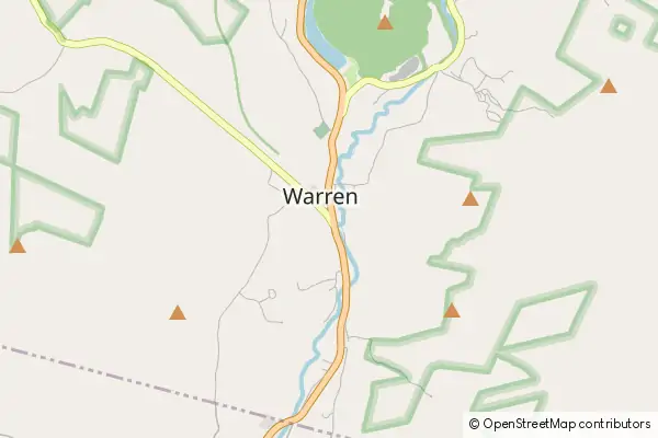 Karte Warren