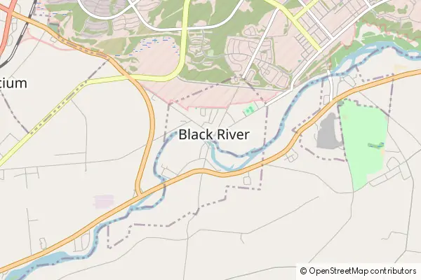 Karte Black River