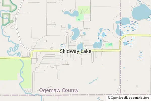 Karte Skidway Lake