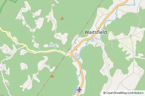 Karte Waitsfield