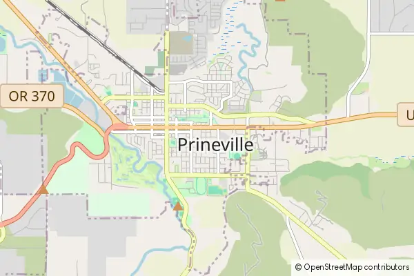 Karte Prineville