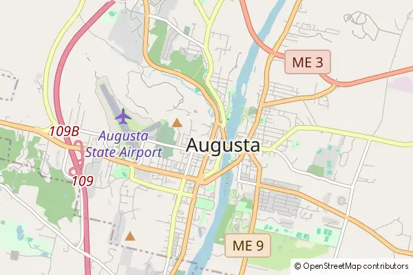Karte Augusta