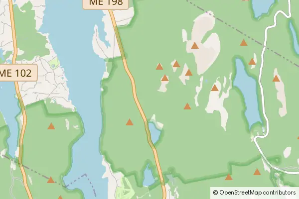 Karte Acadia Nationalpark