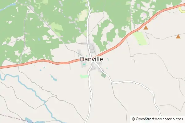 Karte Danville