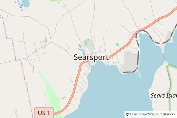 Karte Searsport