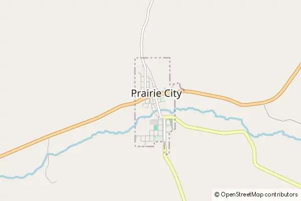 Karte Prairie City