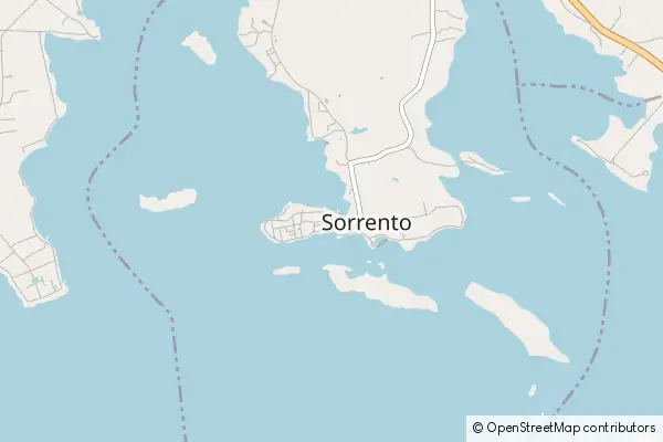 Karte Sorrento