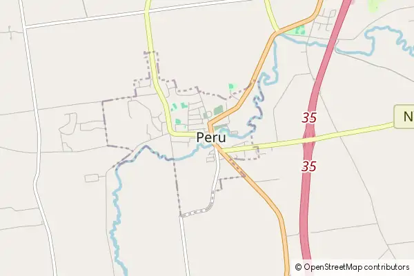 Karte Peru