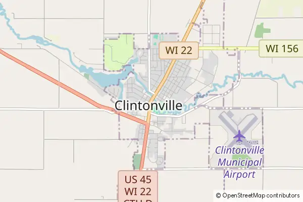 Karte Clintonville