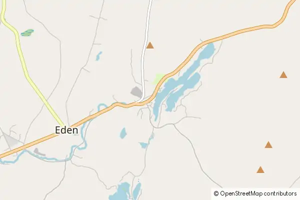 Karte Eden Mills