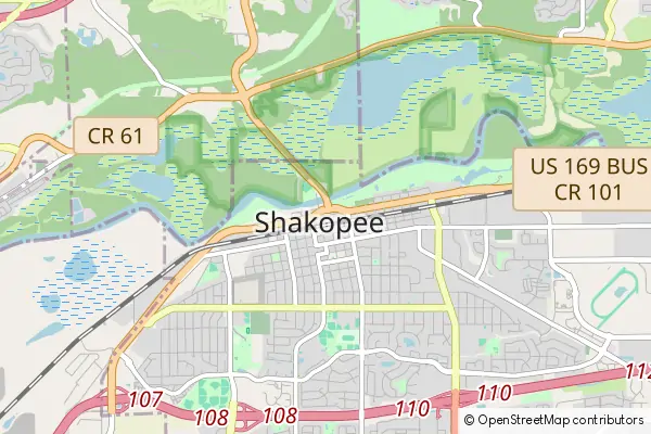 Karte Shakopee