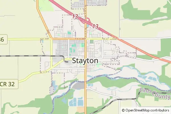 Karte Stayton