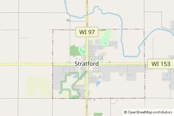 Karte Stratford