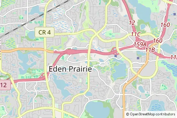 Karte Eden Prairie