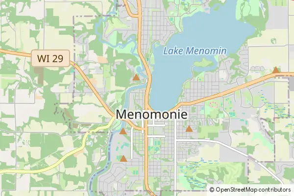 Karte Menomonie