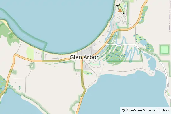 Karte Glen Arbor