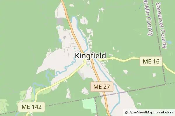 Karte Kingfield